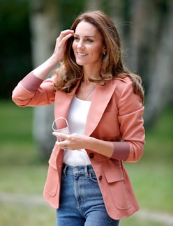Catherine, Duchess of Cambridge visits the 'Urban Nature Project' at The Natural History Museum on J...