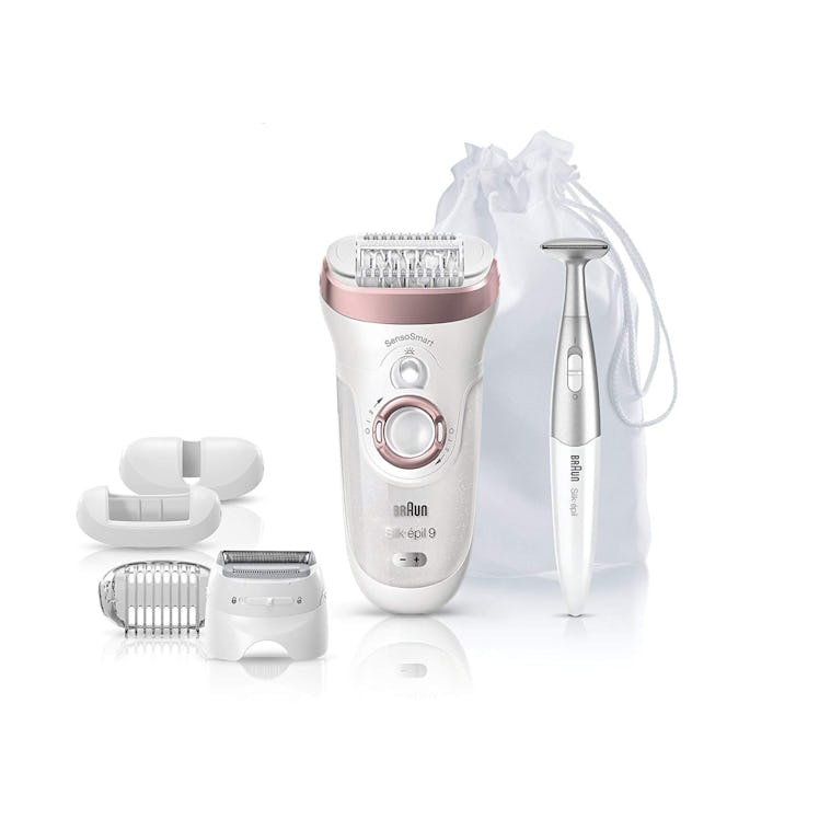 Braun Epilator Silk-épil for Women: Facial Hair Removal, Bikini Trimmer, Womens Shaver Wet & Dry