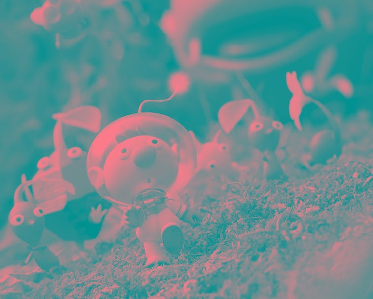 Artwork based on Pikmin 3
