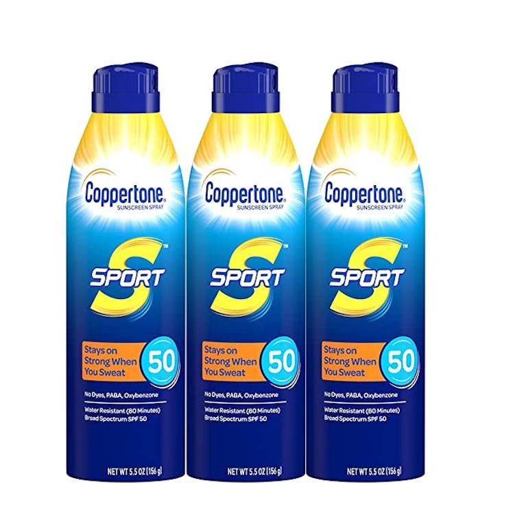 Coppertone Sport Continuous Sunscreen Spray (3-Pack)