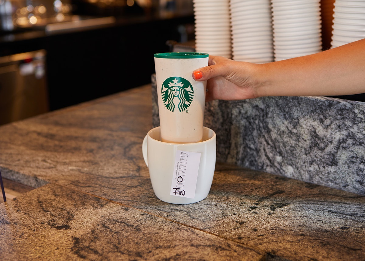 Starbucks' Personal Reusable Cups Policy For 2021 Is A Return