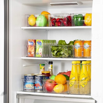 HOOJO Refrigerator Organizer Bins (8-Pack)