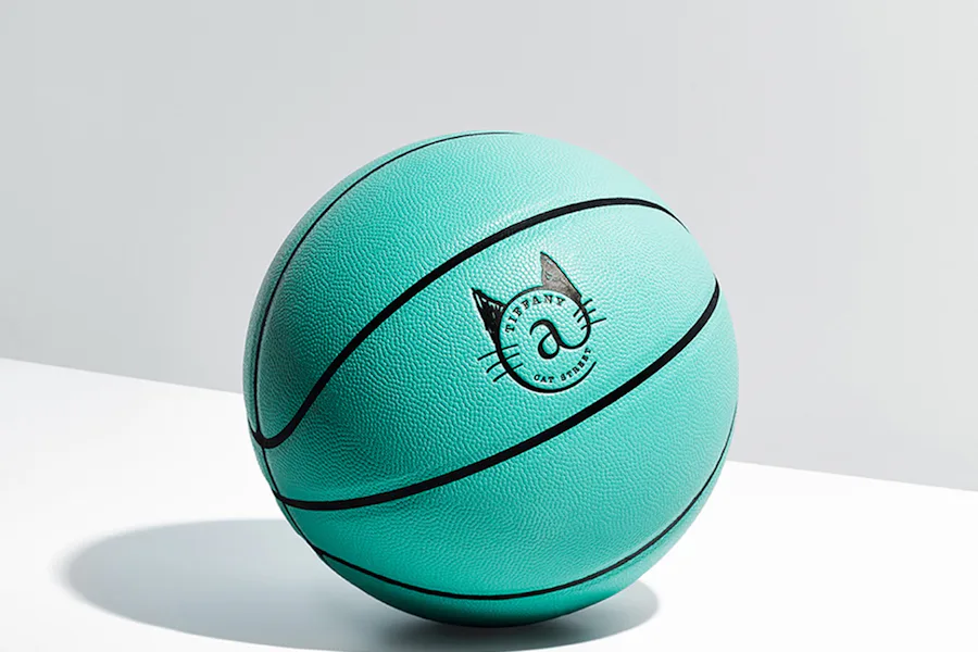 Tiffany's blue basketball and skateboard should cost an arm and a leg Tiffany's blue basketball and skateboard should cost an arm and a leg