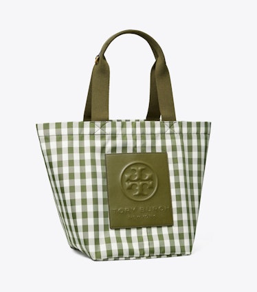 Piper Gingham Small Square Tote Bag