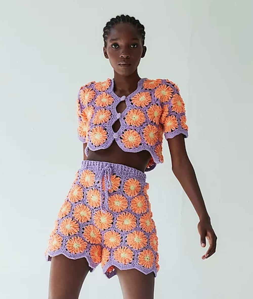 Gloria Crochet Shorts