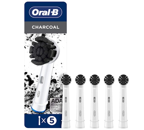 Oral-B Charcoal Electric Toothbrush Replacement Brush Heads, 5 Count