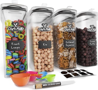 Chef's Path Cereal Containers (Set of 4)