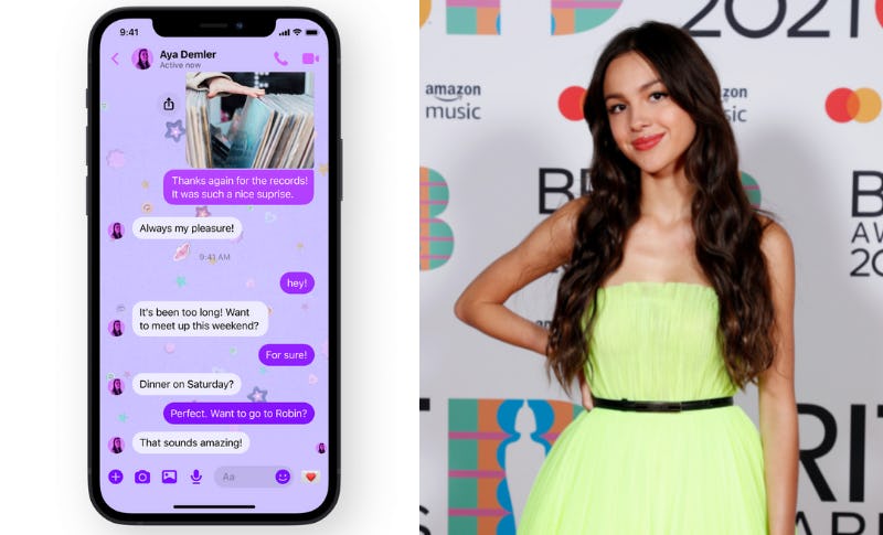 How To Get Olivia Rodrigo’s ‘Sour’ Instagram Chat Theme