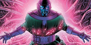 Kang the Conqueror surrounded in pink light