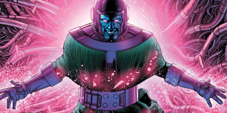 Kang the Conqueror surrounded in pink light