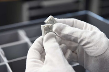 Lego is testing bricks made from recycled plastic bottles.