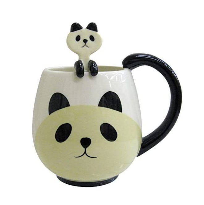 Decole Panda Mug and Spoon