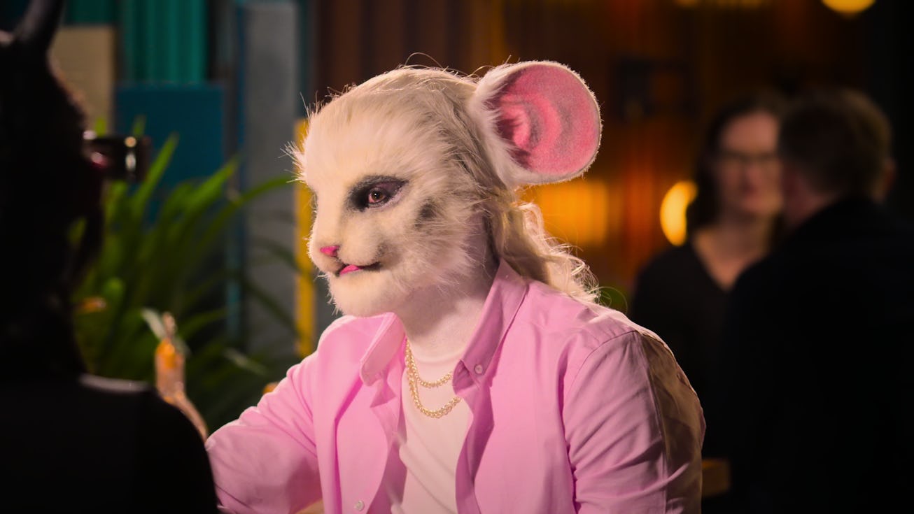 Netflix's new dating show 'Sexy Beasts' has contestants wear elaborate prosthetics on blind dates.