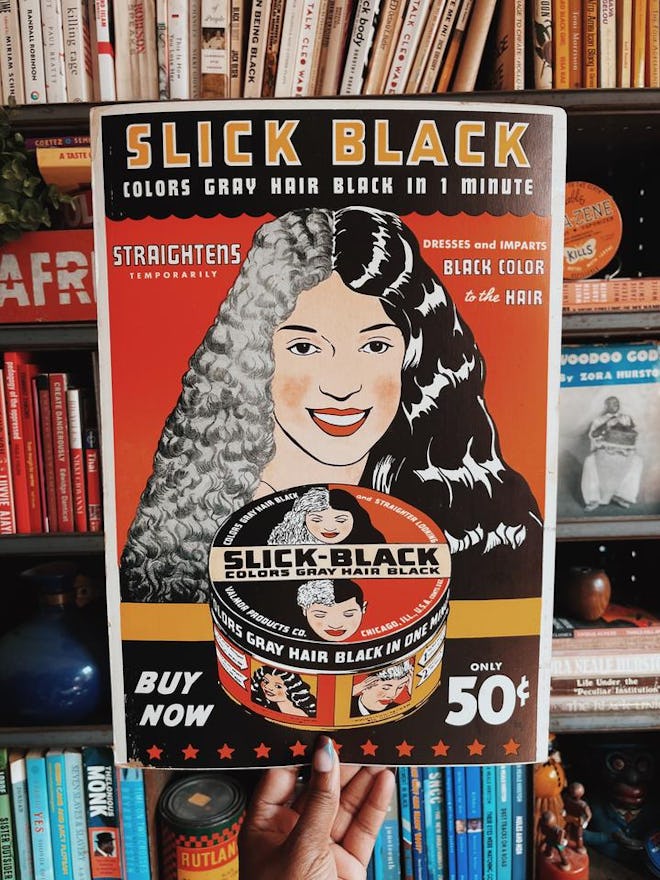 Slick Back Hair Dressing Poster (1950s/60s)