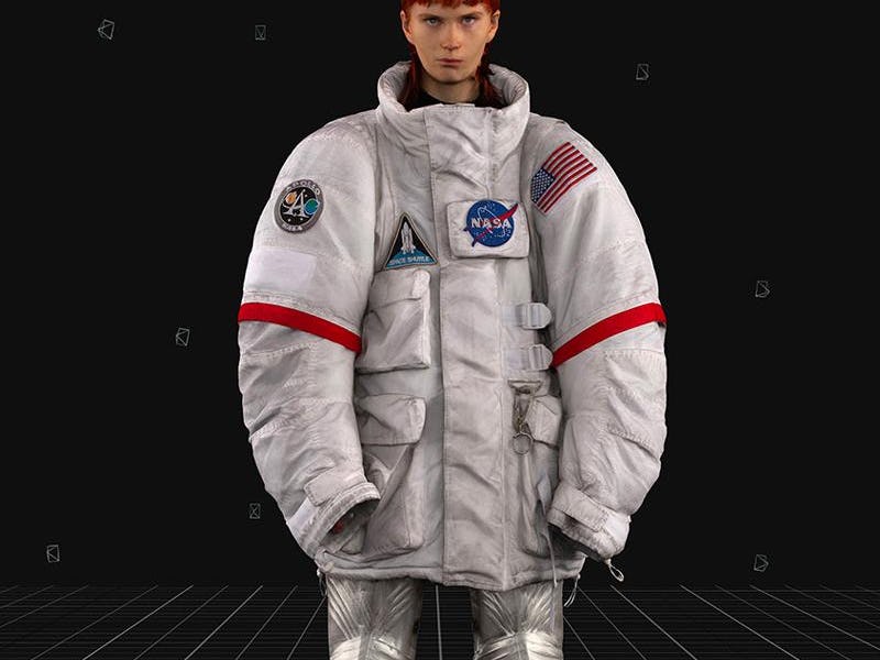 Balenciaga NASA Space Parka