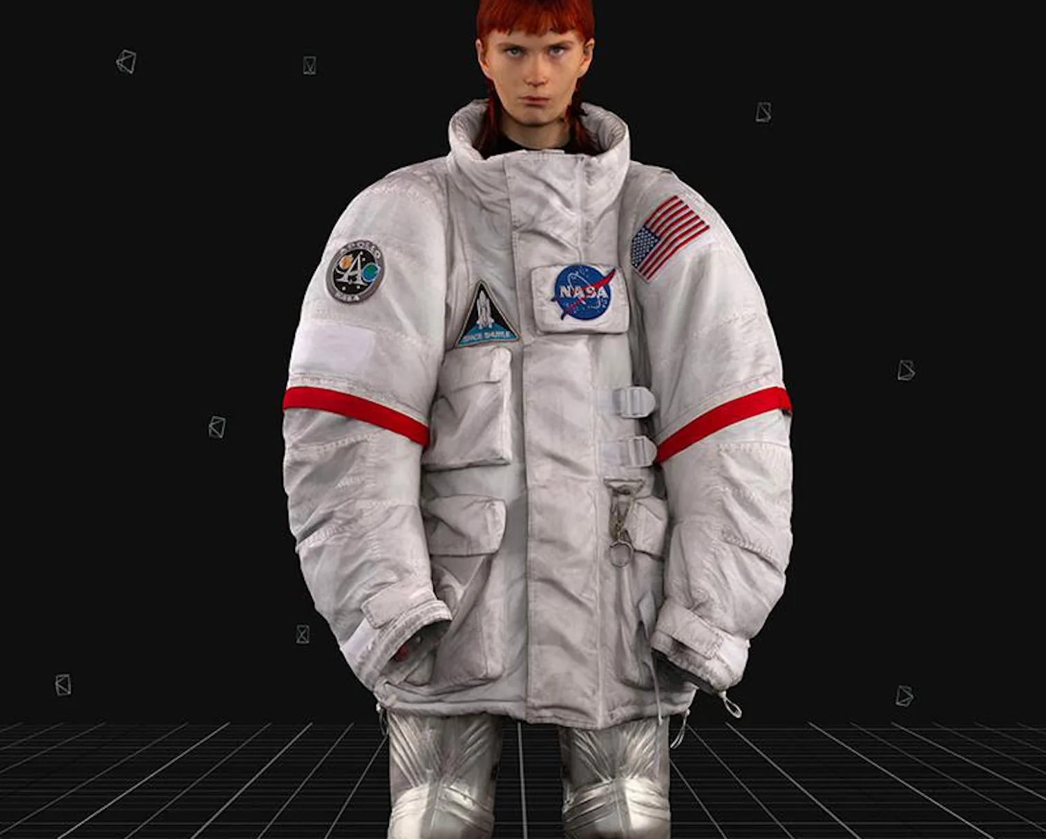 Balenciaga’s insane NASA jackets make you look like a real astronaut