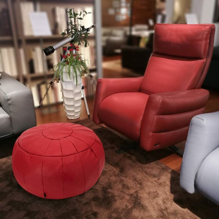 Rotot Decorative Unstuffed Pouf Cover