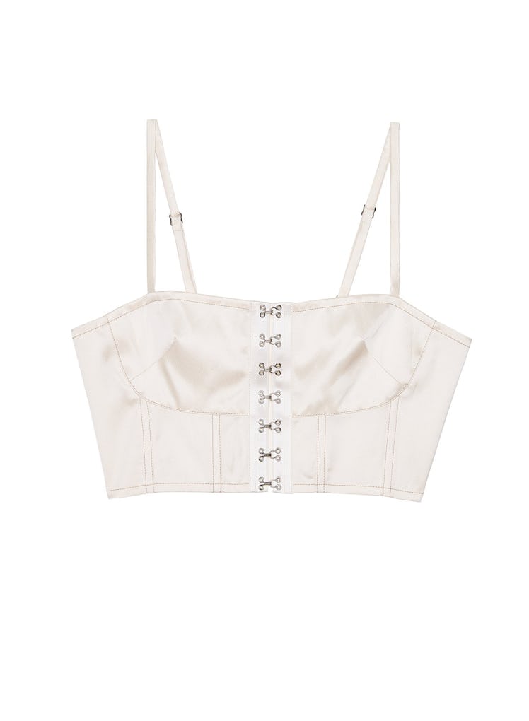 Hook & Eye Bustier Top