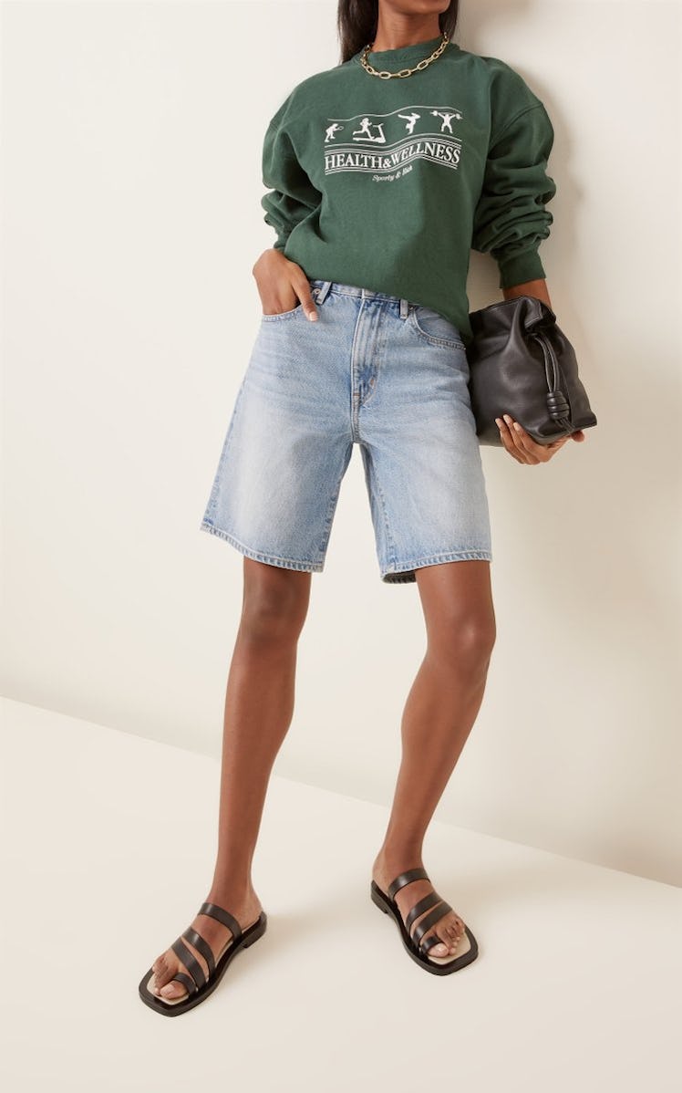 London Rigid High-Rise Relaxed Shorts