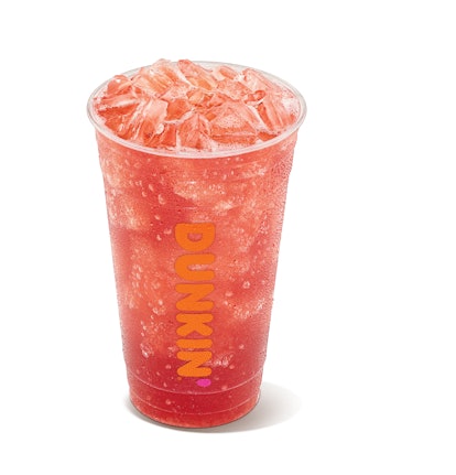 Dunkin' is testing kombucha at select locations for summer 2021, and there are two fruity flavors.