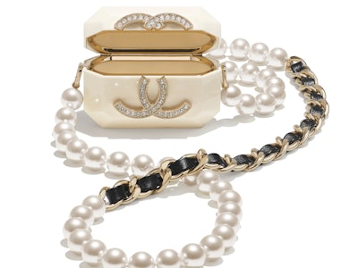 Chanel AirPods Pro Case Pearl Necklace