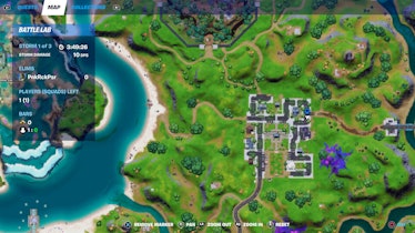 fortnite welcome sign location 4 map