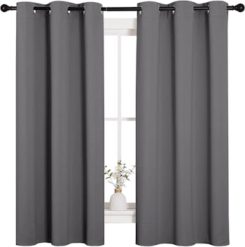 NICETOWN Thermal Insulated Grommet Blackout Curtains (2-Piece)