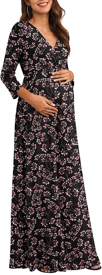 Xpenyo Maternity Maxi Dress