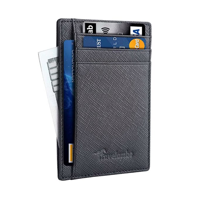 Travelambo Leather Slim RFID Blocking Wallet