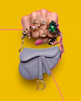 Dior's Micro Saddle Bag.