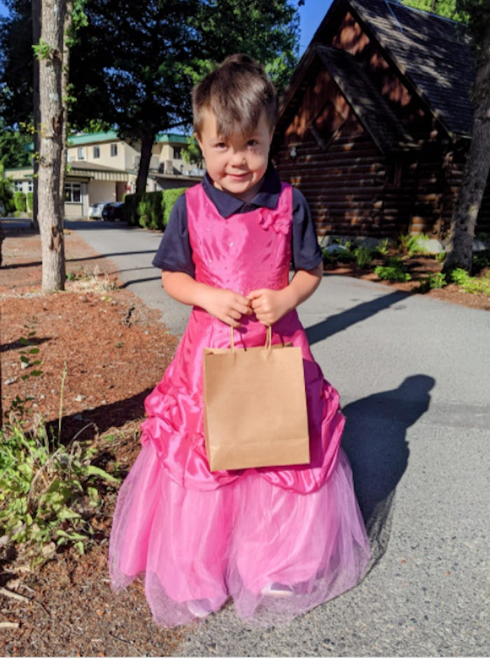 Jared's son Finn loves to wear dresses and he has his dad's support.