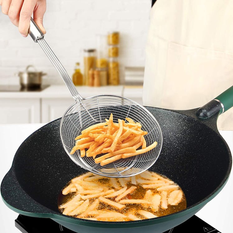 BUNDLEPRO Stainless Steel Strainer (2-Piece)