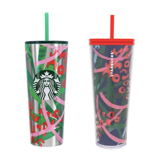 Colorful drinkware at Starbucks to match any summer mood