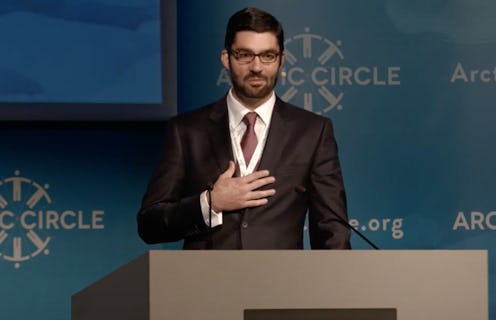Scott Borgerson at the 2014 Arctic Circle conference.
