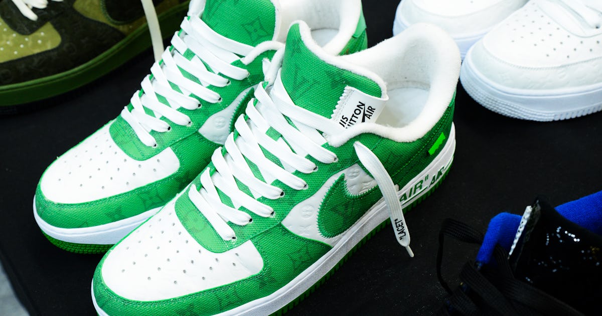 Virgil Abloh brings Nike’s iconic Air Force 1 sneaker to Louis Vuitton Virgil Abloh brings Nike’s iconic Air Force 1 sneaker to Louis Vuitton