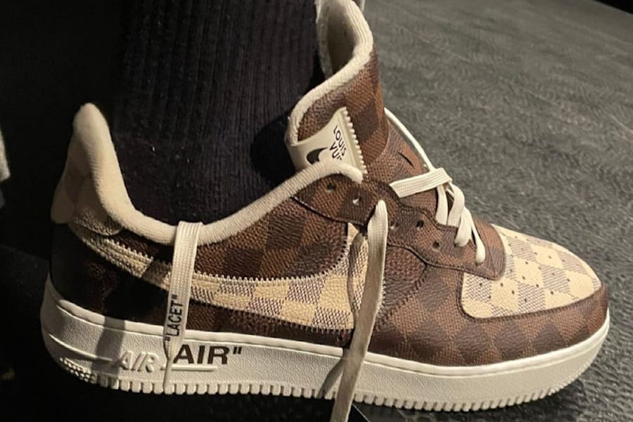 Virgil Abloh brings Nike’s iconic Air Force 1 sneaker to Louis Vuitton