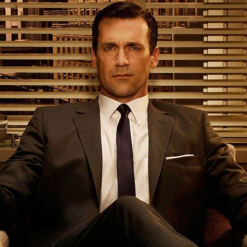 Mad Men's Don Draper, often depicted as a stereotype of masculine norms