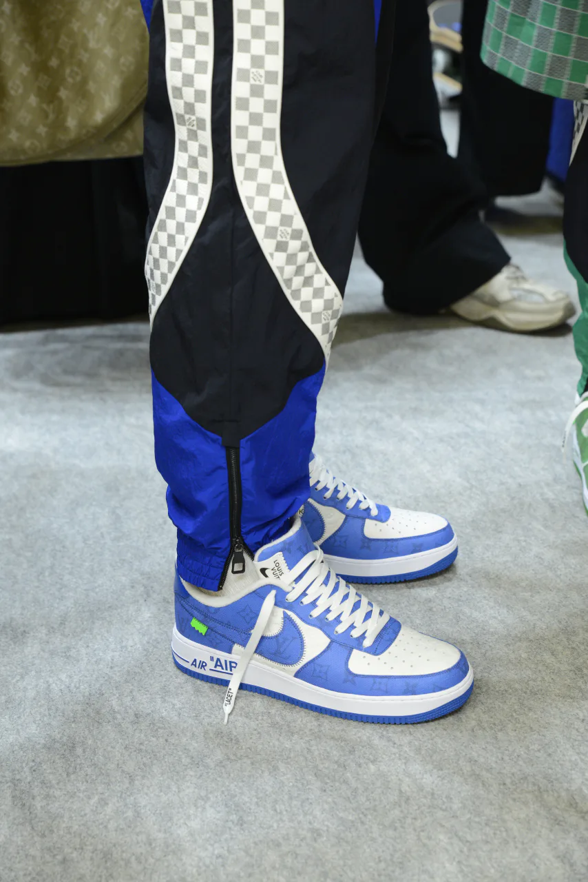 iconic Air Force 1 sneaker to Louis Vuitton