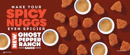 Wendy's new Ghost Pepper Ranch will be available starting on July 12.