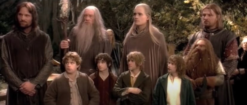 The Fellowship of the Ring, the first movie of the trilogy, premiered in 2001.