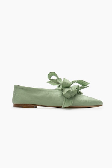 Mille-Feuille Silk Flats