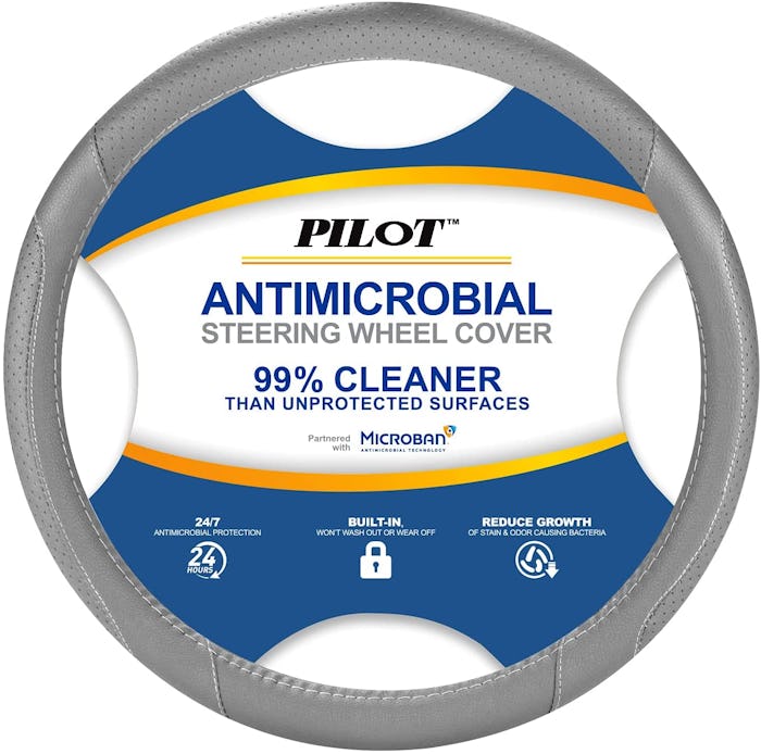 Pilot Automotive Antimicrobial Steering Wheel Cover