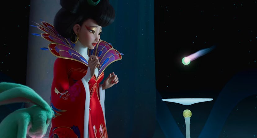 Over the Moon features a star-studded cast, including Hamilton's Philippa Soo.
