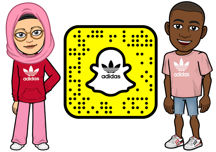Snapchat's Adidas Bitmoji collection includes some much-hyped sneakers.