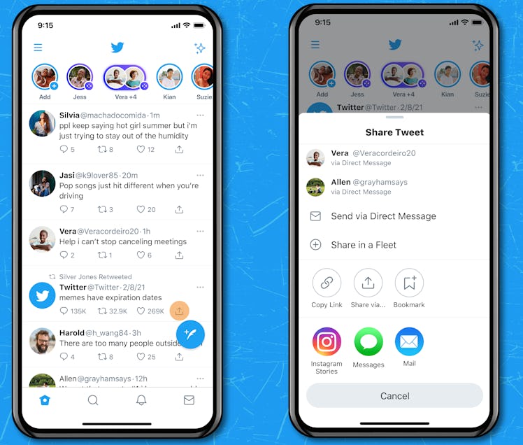 Here's how you can share tweets on Instagram directly from the Twitter iOS app.