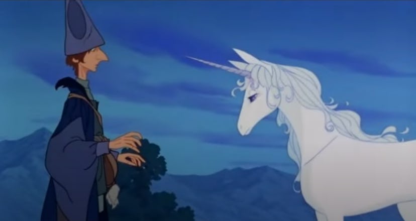 The Last Unicorn is a fantasy movie for kids based on the novel by Peter S. Beagle. 