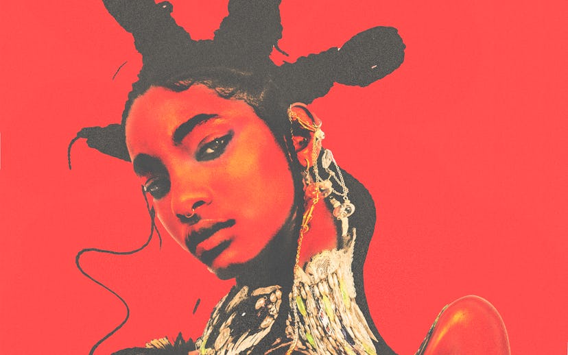 The artwork for Willow's album 'Lately I Feel Everything.'