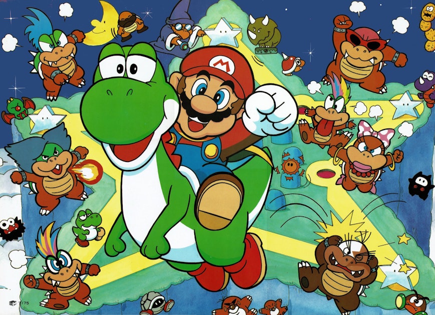 Super Mario World (Versão 2021) no Super Nintendo 
