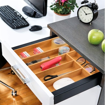 Bamboo Expandable Drawer Organizer