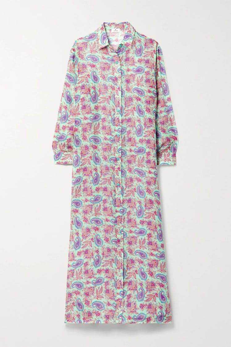 California Printed Cotton Dress